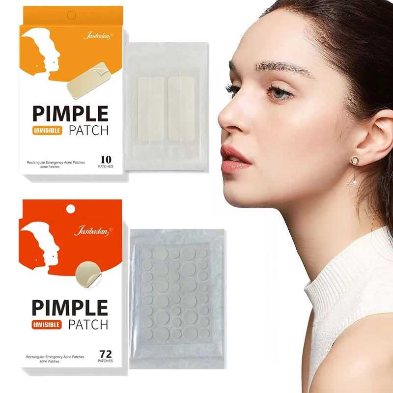 Hydrocolloid blemish patches