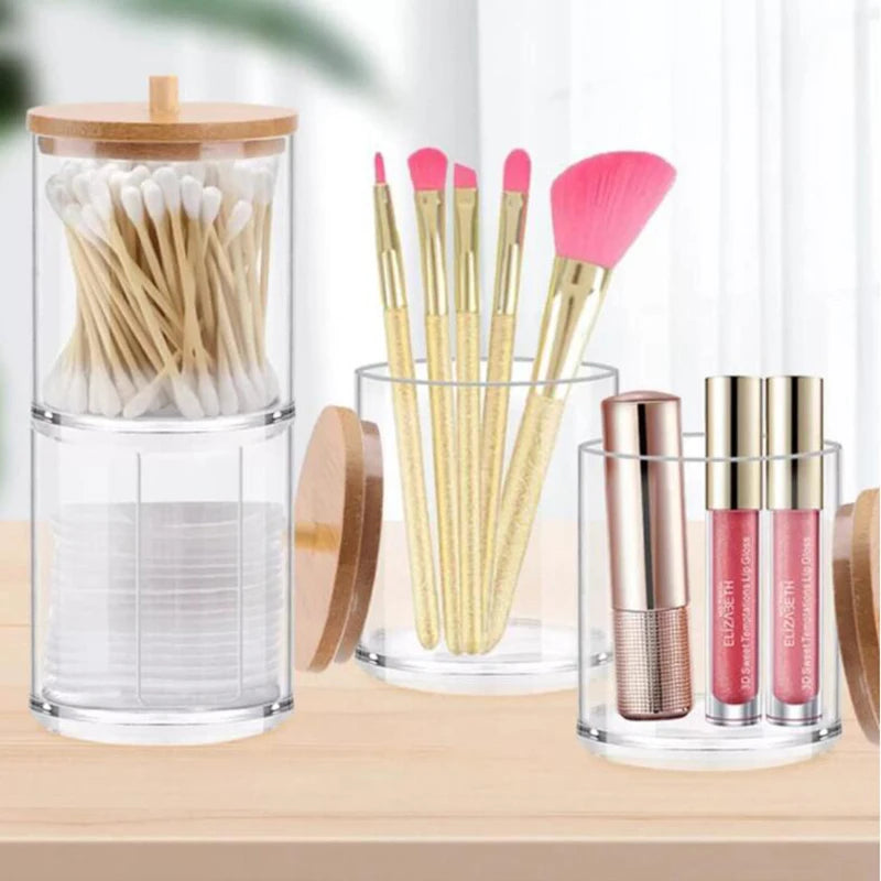 Dispenser on vanity