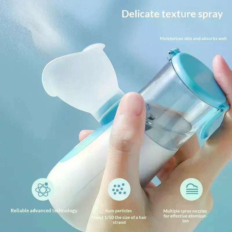 Facial steamer detail