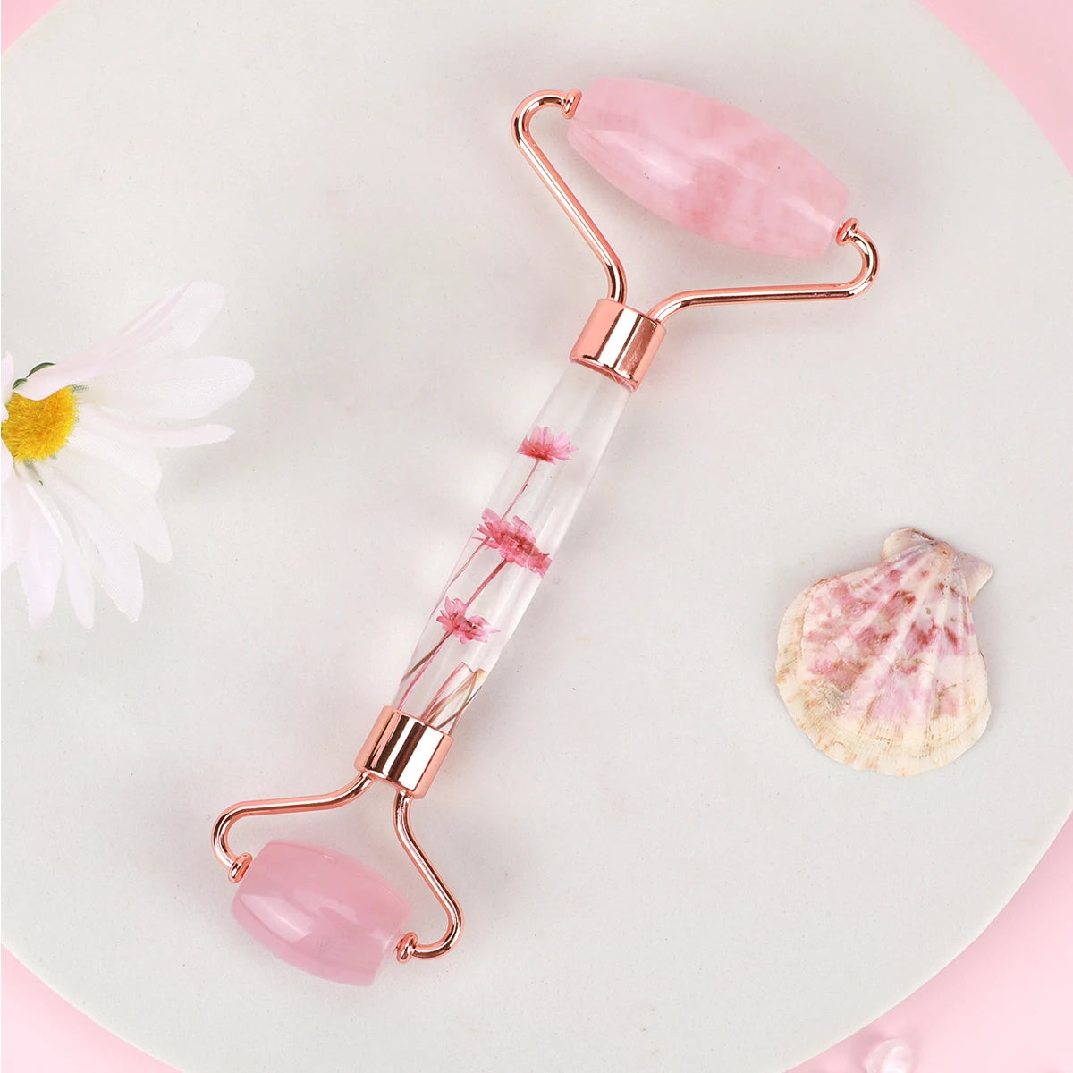 Jade facial roller