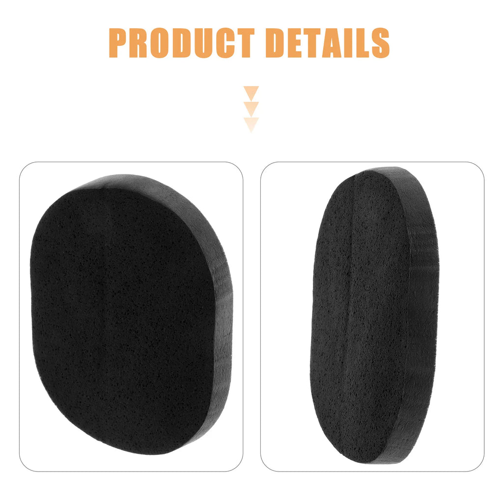 Charcoal sponge texture