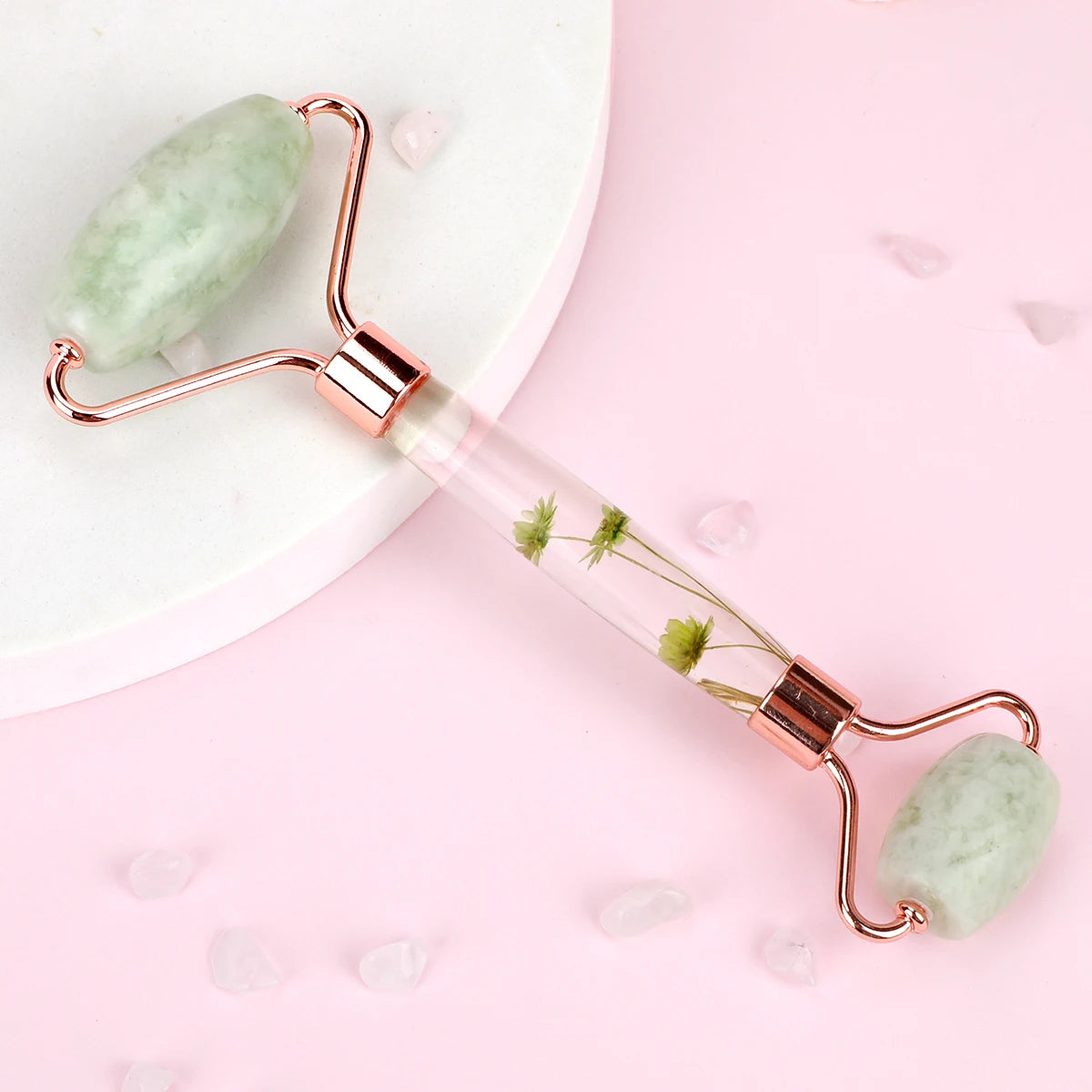 Jade roller detail