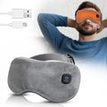 Heated eye mask