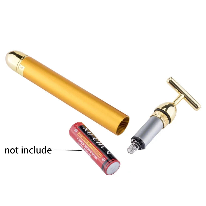 Vibrating roller button