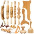 Wooden roller massager